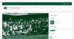 Desktop Screenshot of ipsantoamaro.com.br